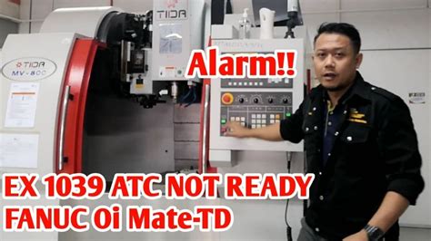 fanuc atc not ready